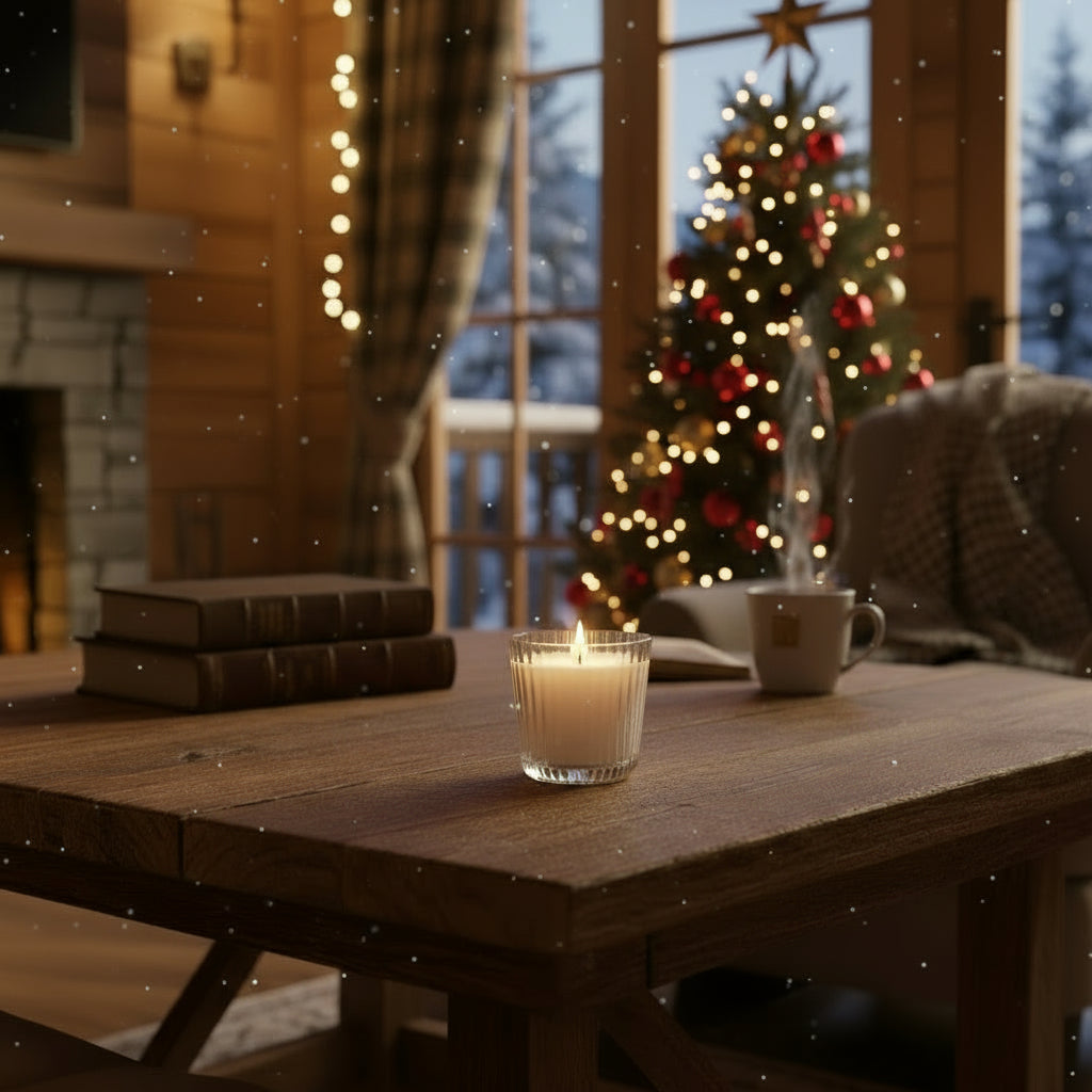 Aspen At Christmas Candle