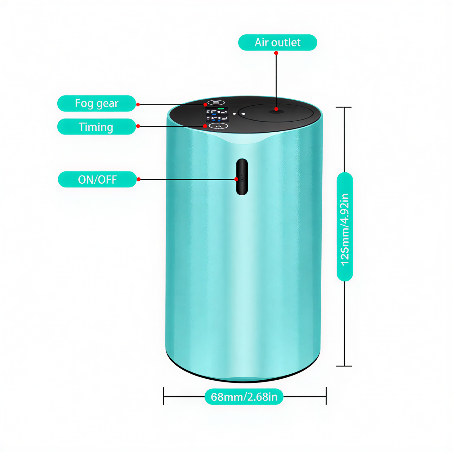 AromaPod ~ Fragrance Oil Waterless Diffuser