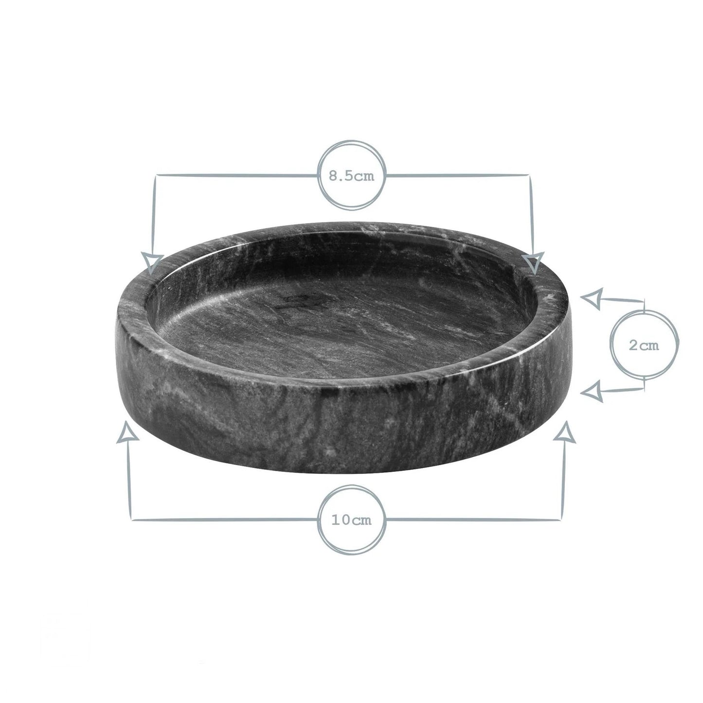 Italian Marble Candle Plate