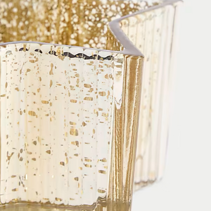 Gold Star Tealight Holder