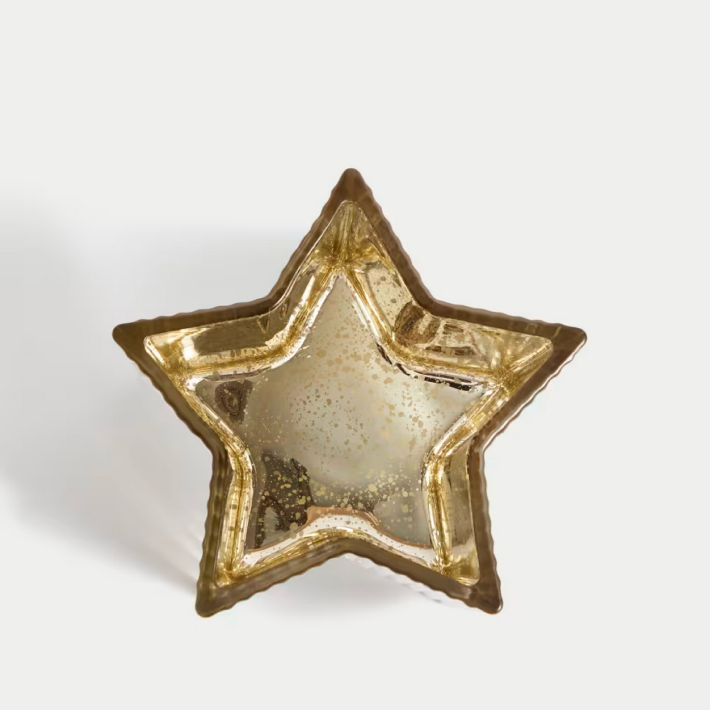 Gold Star Tealight Holder