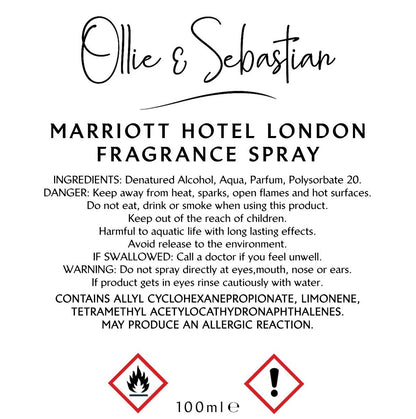 marriott hotels uk fragrance